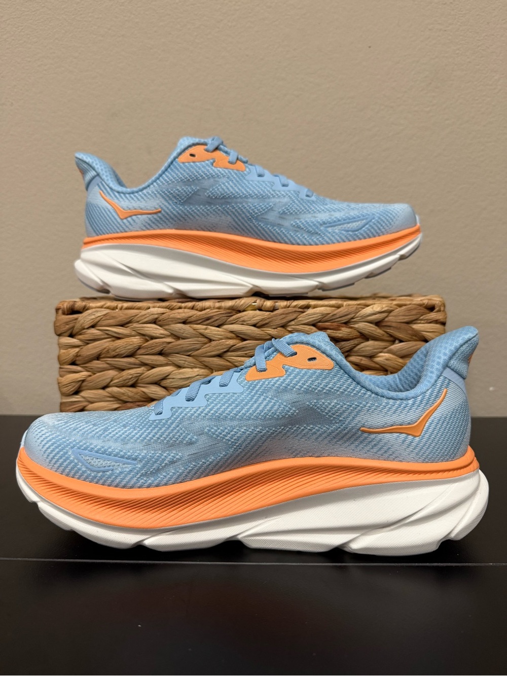 Size 8.5 - Hoka Women’s Clifton 9 “Airy Blue” - Picture 2 of 8